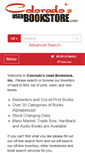 Mobile Screenshot of coloradosusedbookstore.com